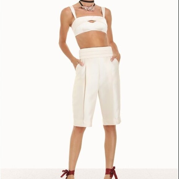 ZimmermannDancer Wool & Silk Bermuda Shorts